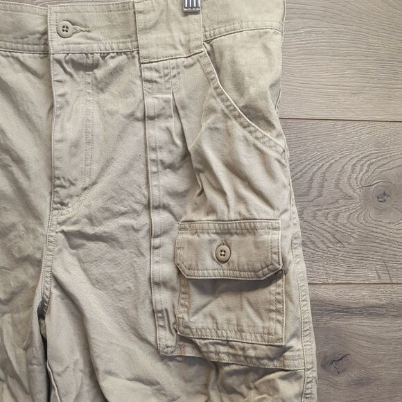 Cabelas Khaki Hiking Shorts Mens Size 34 - Picture 3 of 6